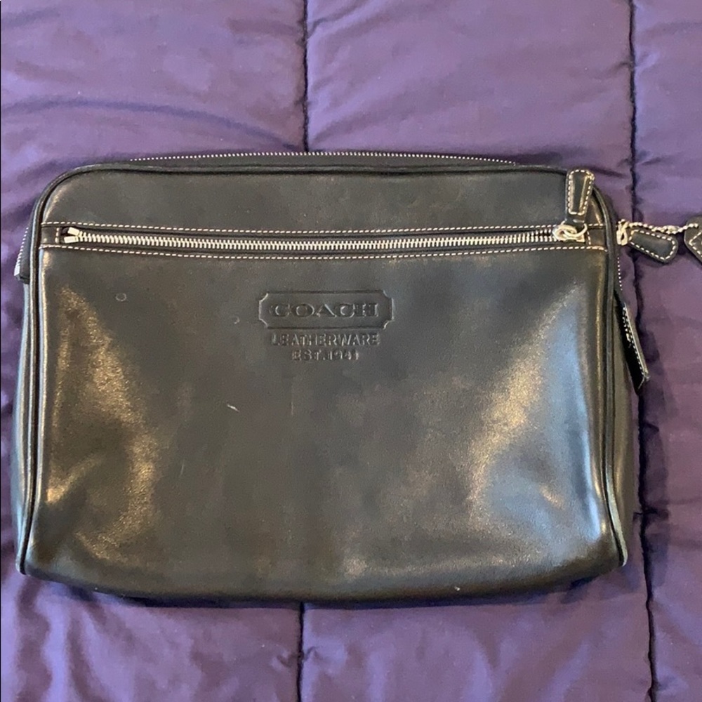 Coach Leather Pouch